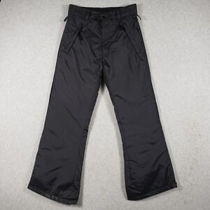 Arctix Mens S Black Insulated Snow Pants Waterproof Skiing Snowboard Gorpcore‎